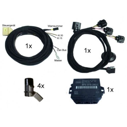 Genuine Audi OEM Retrofit Kit - Parking Sensors - Rear Only - TT 8J