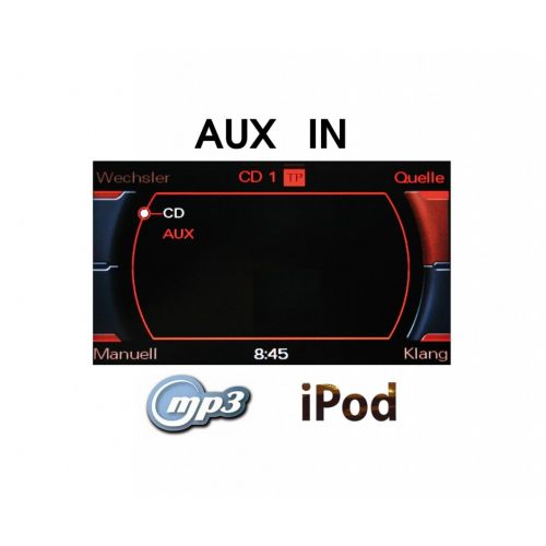 AUX-IN Radio Concert/Symphony - Retrofit - Audi