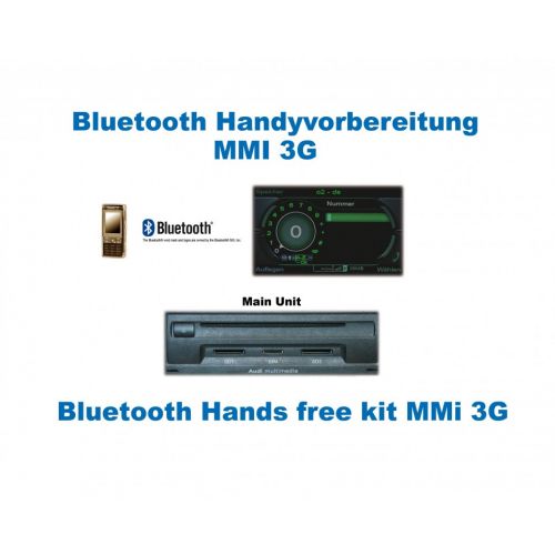 Bluetooth Handsfree - Audi A8 4E with MMI 3G 