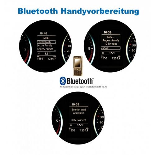 Genuine Volkswagen OEM Part - Bluetooth Premium Hands Free Module - 3C8