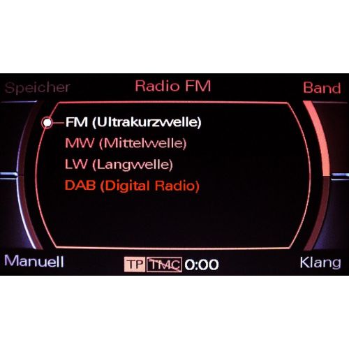 DAB Digital Radio - wiring - Audi A8 4E MMI 2G