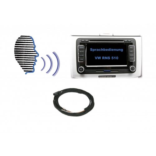 Voice control - Retrofit - VW RNS 510 (for factory hands free)