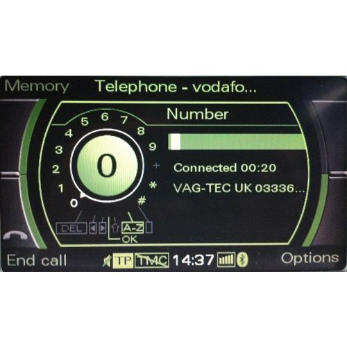 Audi 2G MMI Bluetooth Telephone Interface