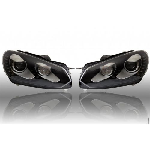 Bi-Xenon Headlights LED DTRL - Upgrade - VW Golf VI 6