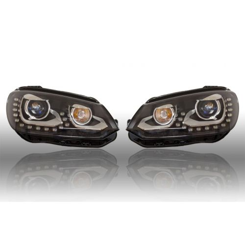 Bi-Xenon Headlights LED DTRL - VW EOS 2012