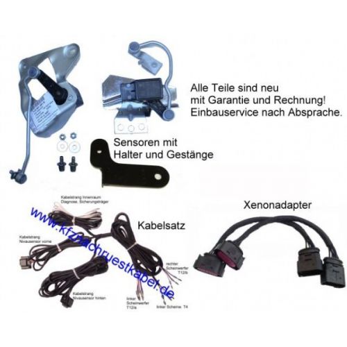 Auto-Leveling Headlights-Retrofit-VW Golf 4 after 08/02 w/out ad