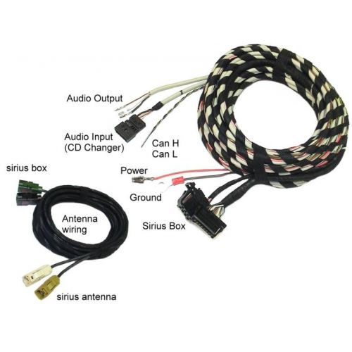 Sirius Radio - Harness - Audi A3 8P & 8P Sport