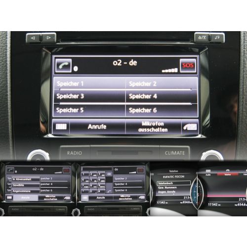 FISCON Bluetooth Handsfree - VW RCD 550