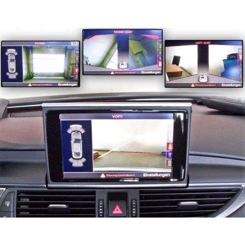 Complete bundle camera front - rear Audi A6 4G