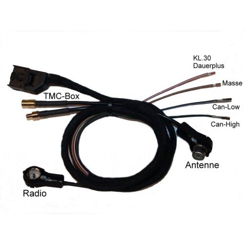 TMC Traffic Message Channel - Harness - VW and Audi