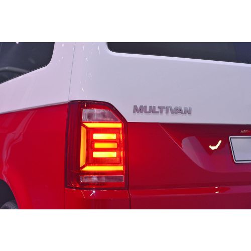 Genuine Volkswagen OEM Retrofit Kit - Cherry Red LED Tail Lights - VW T6