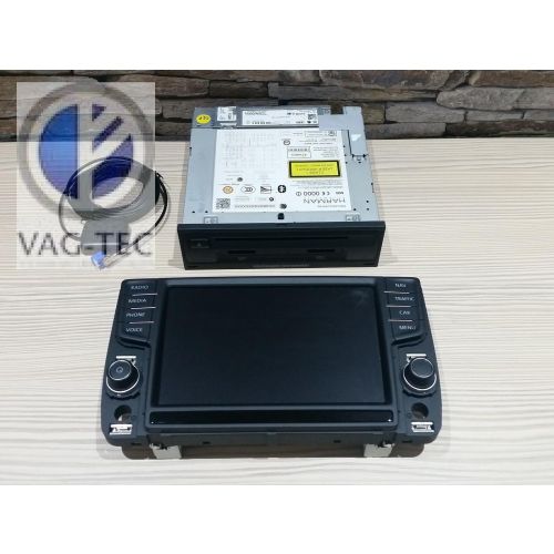 Genuine VW OEM Retrofit Kit - Discover Pro Navigation MIB2 - without DAB without SIM