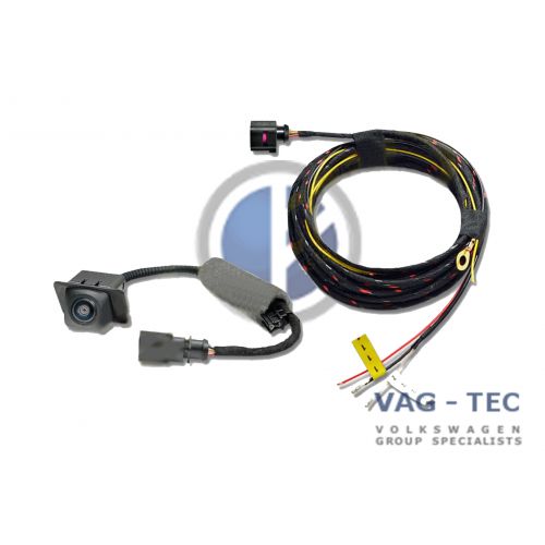 Genuine VW OEM Retrofit Kit - Rear Camera (Low) - Tailgate - T6