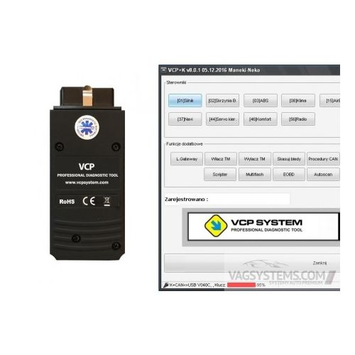 VCP diagnostic system - VAG CAN Professional