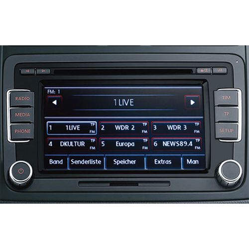 Genuine Volkswagen OEM Retrofit Kit - RCD 510 Touchscreen DAB Radio