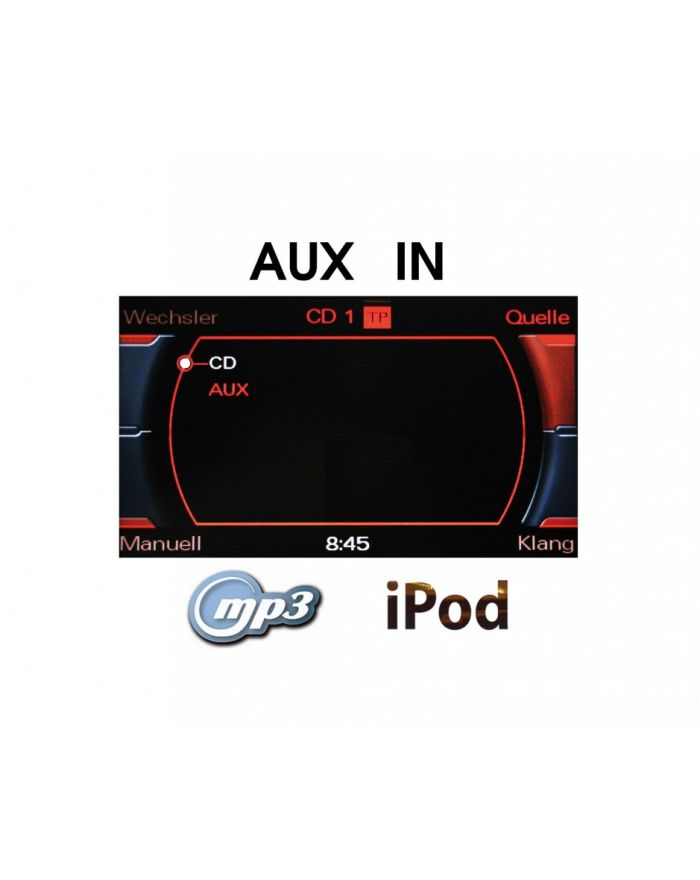 AUX-IN Radio Concert/Symphony - Retrofit - Audi