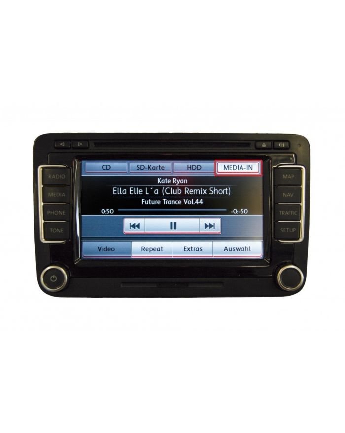 CGenuine Volkswagen OEM Retrofit Kit - Media Device Interface (MDI) - Combo Slimline MDI + Bluetooth