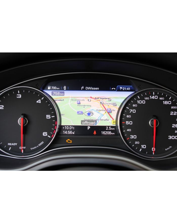 Genuine Audi OEM Retrofit Kit - MMI Navigation plus with MMI touch - A6/A7 4G-with DAB/Sirius but without Sim Access-MIB 2