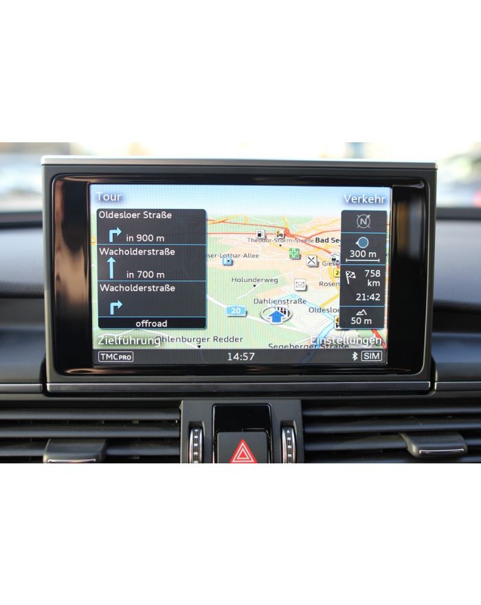 Genuine Audi OEM Retrofit Kit - MMI Navigation plus with MMI touch - A6/A7 4G-without DAB/Sirius but with Sim Access-MIB 2