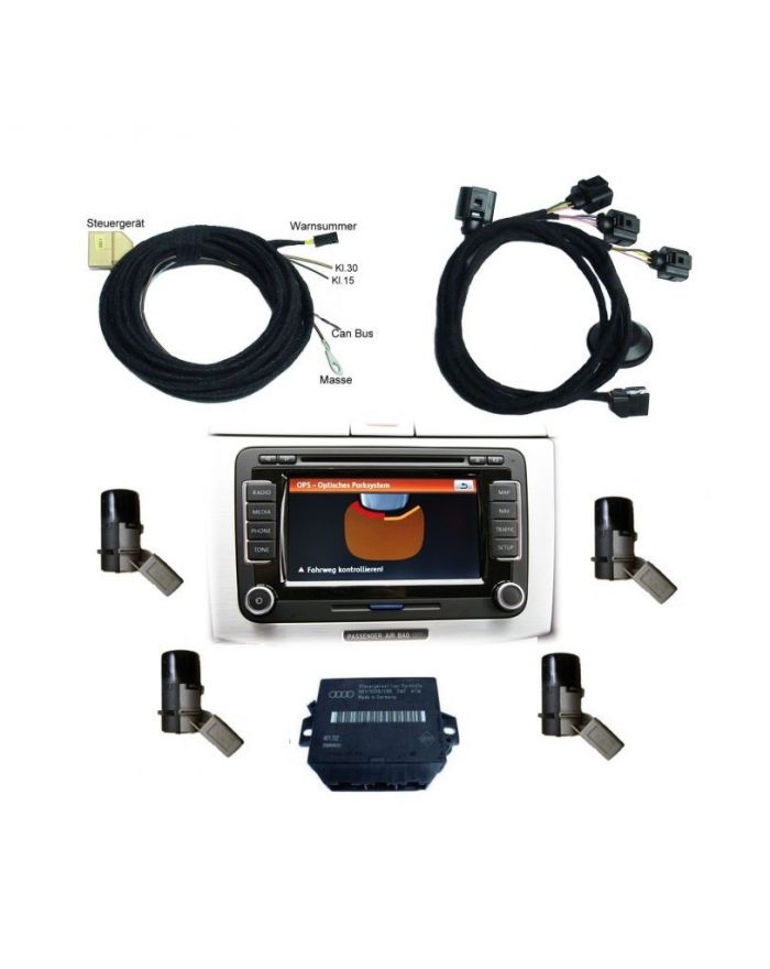 Genuine Skoda OEM Retrofit Kit - OPS Parking Sensors - Rear - Octavia 2 1Z