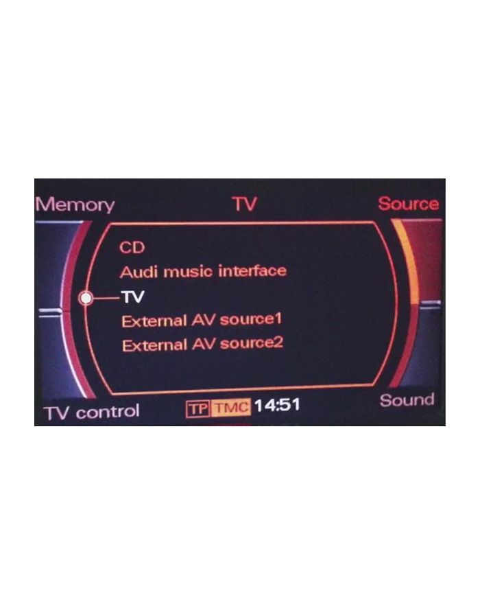 Audi 3G MMI TV RECEPTION (analogue and digital)