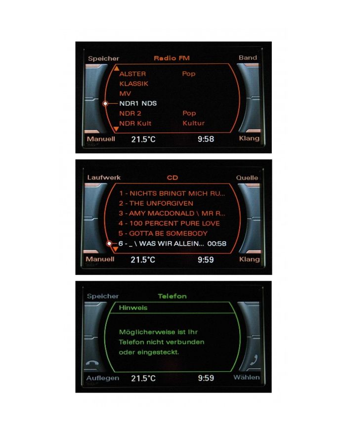 Radio Chorus Upgrade to ... - Audi Q5 8R