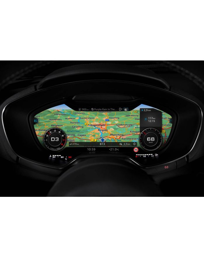 Retrofit kit MMI Navigation plus with MMI touch for Audi TT 8S-with DAB and with Sim Access-MIB 2