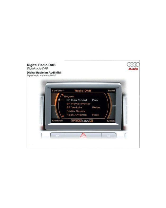 Genuine Audi OEM Retrofit Kit - DAB Radio - A1 8X