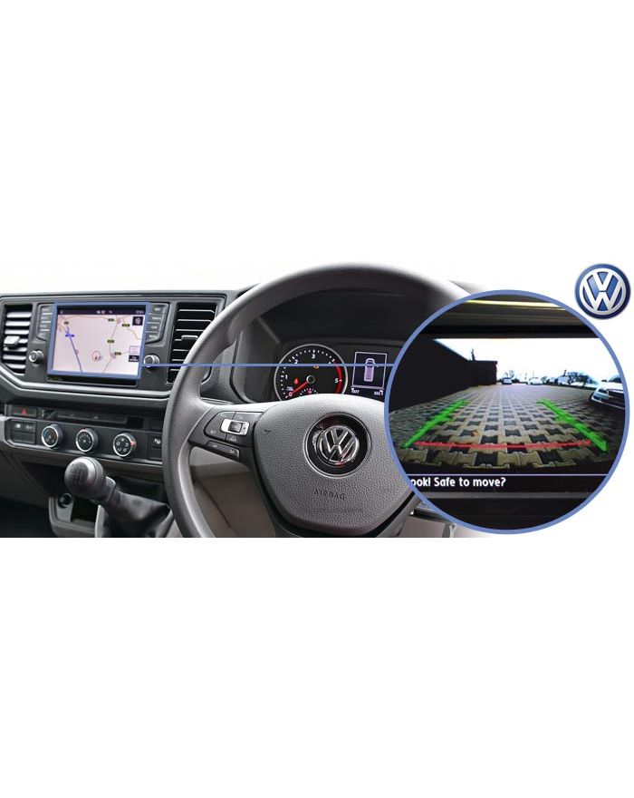 Genuine VW OEM Retrofit Kit - Rear Camera (Low) - License Plate - Crafter SY