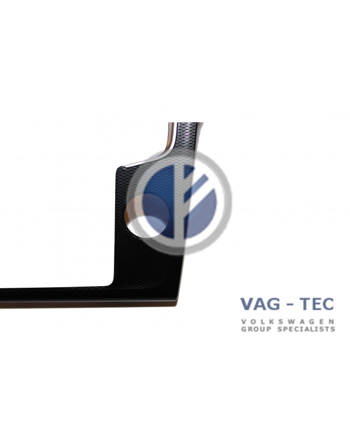 Discover Pro Navigation Trim -Black /Alu / Standard / Satin Black DAR