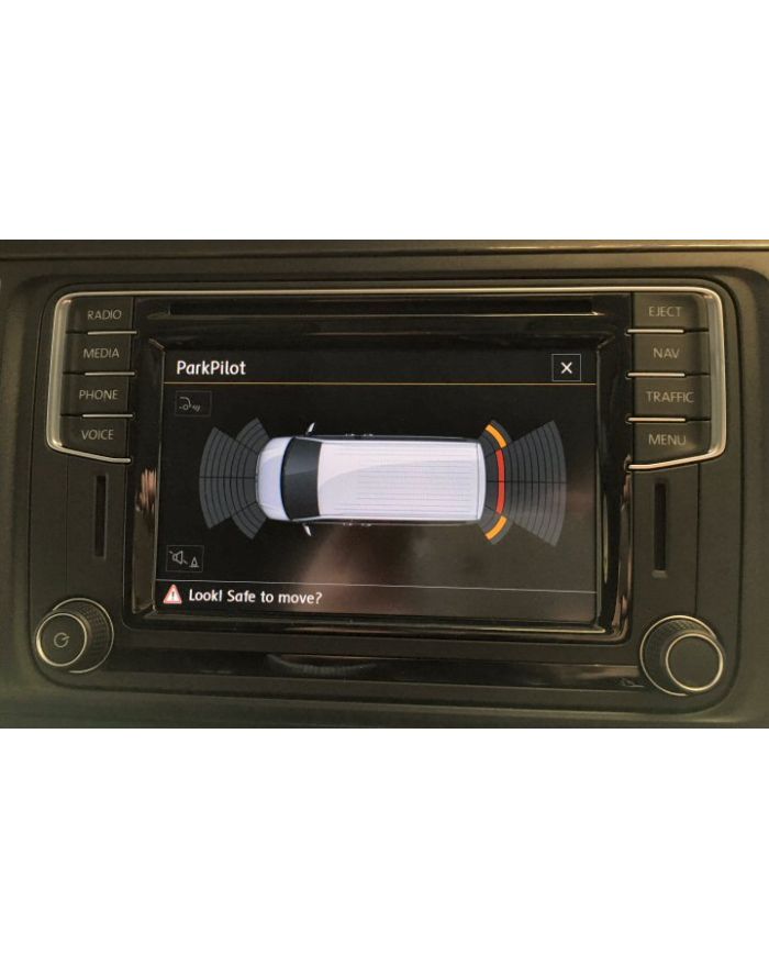 Genuine VW OEM Retrofit Kit - Parking Sensors - Front & Rear - without Fog Lights - T6 Transporter 