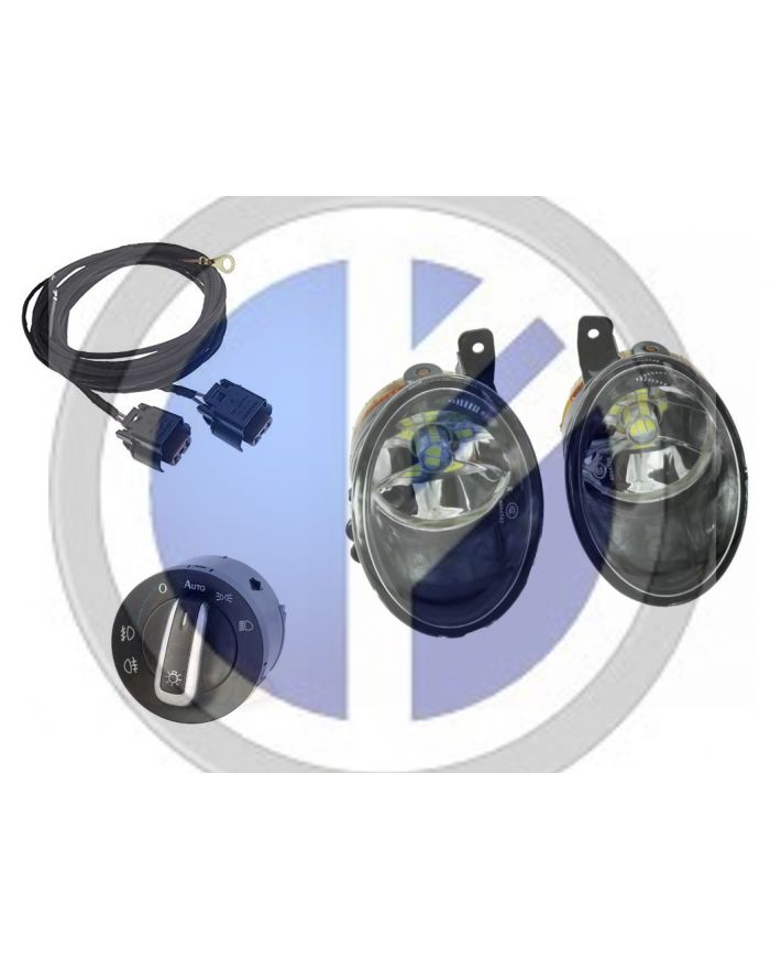 Genuine Volkswagen OEM Retrofit Kit  - Fog Lights - Transporter T5