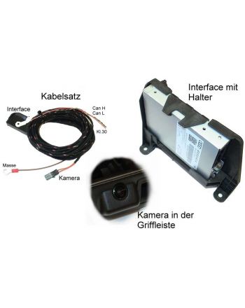 Genuine Audi OEM Retrofit Kit - Rear View Camera (High) - Q5 8R