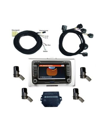 Genuine VW OEM Retrofit Kit - OPS Parking Sensors - Rear - Golf 6 5K