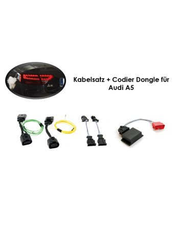 Wiring harness + coding dongle LED Rear Lights Audi A5/ S5