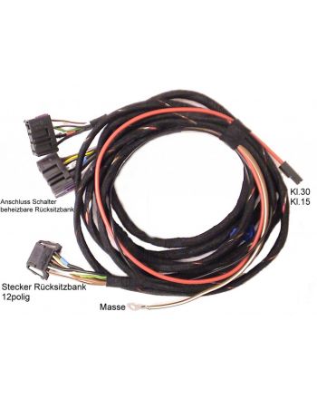 Seat Heating - Rear Harness - Audi A4 B6/8E