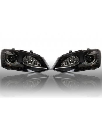 Bi-Xenon Headlights LED DTRL - Upgrade - VW Polo 6R