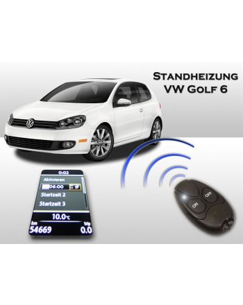Auxiliary heating VW Golf 6 VI