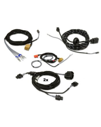 Cable Set Park Pilot w/OPS - Front + Rear Retrofit - VW Touareg 7P