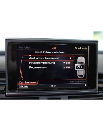 Active Lane Assist incl traffic sign recognition Audi A8 4H