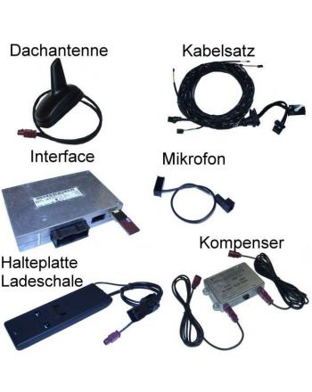 Bluetooth Handsfree with SDS - Retrofit - Audi Q7 4L - "Complete