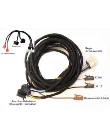 Seat Heating - Harness - VW Polo 6N