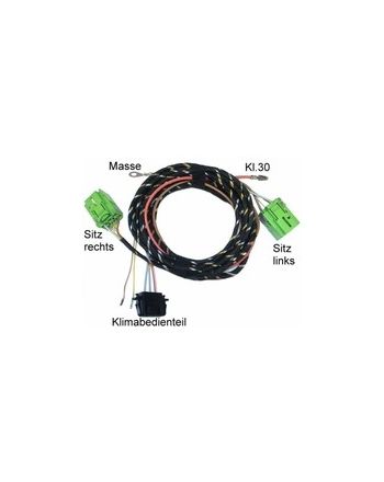 Seat Heating - Harness - Audi A6 4F