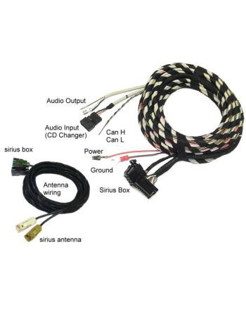 Sirius Radio - Harness - Audi A4 B6/8E