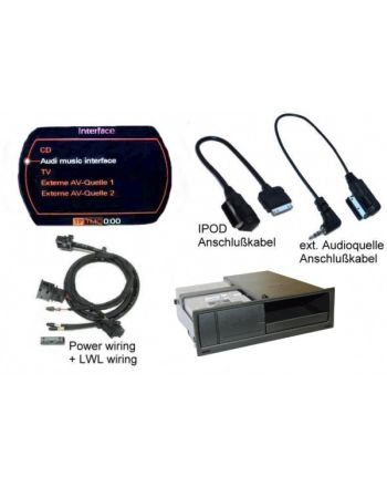 AMI Audi Music Interface w/iPod - Retrofit - Audi Q7 4L MMI 2G