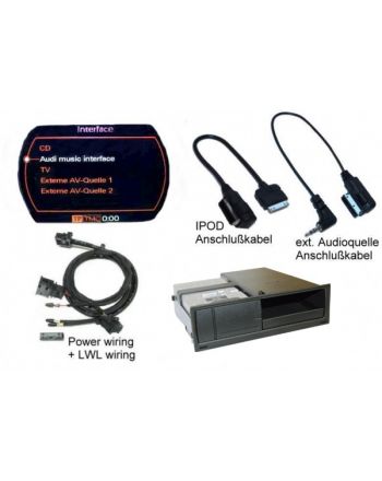 AMI Audi Music Interface w/iPod - Retrofit - Audi A6 4F MMI 2G