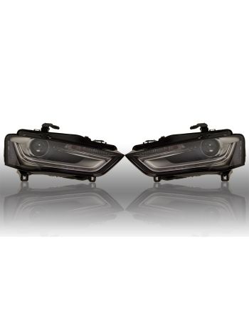 Bi-Xenon Headlights LED DTRL - Audi A4 8K Facelift