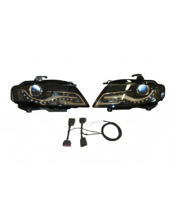 Bi-Xenon/LED Headlights - Retrofit - Audi A5 8T w/Daylight