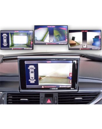 Complete bundle camera front - rear Audi A6 4G