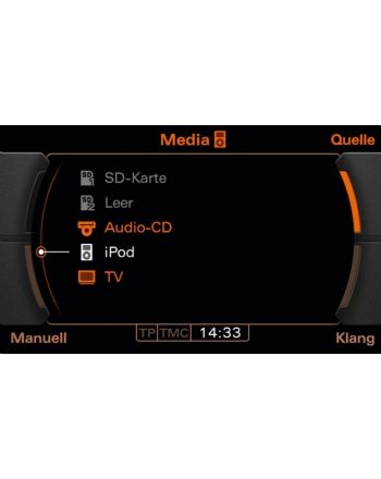 GENUINE AUDI AMI IPOD KIT FOR RMC - CONCERT RADIO MEDIA CENTRE